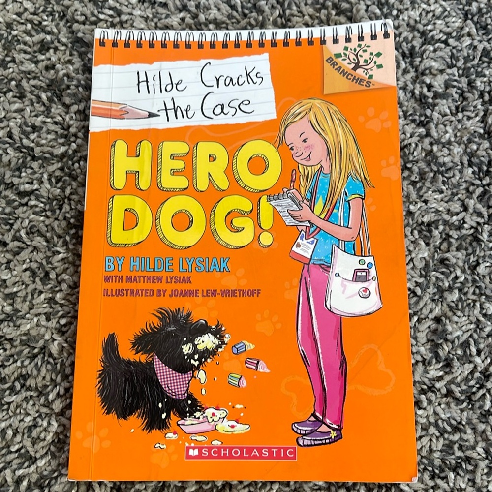 book Hero Dog Hilde Lysiak Scholastic kids FLAWS